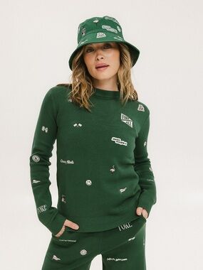 Fore All Dorthy Icons Sweater in Green L